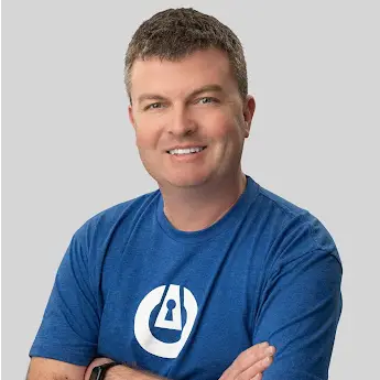 Eoin McGrath Solutions Engineer at ThreatLocker cybersecurity speaker at Next IT Security Nordics event