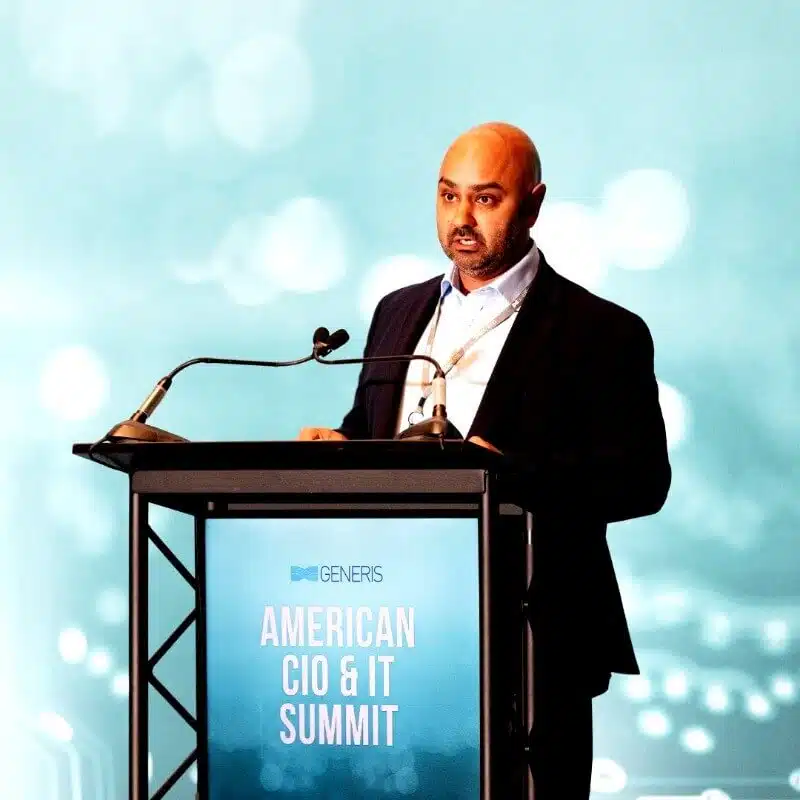 Surinder Lall Head of Cyber Governance Risk and Compliance at dmg media cybersecurity speaker at Next IT Security Nordics event